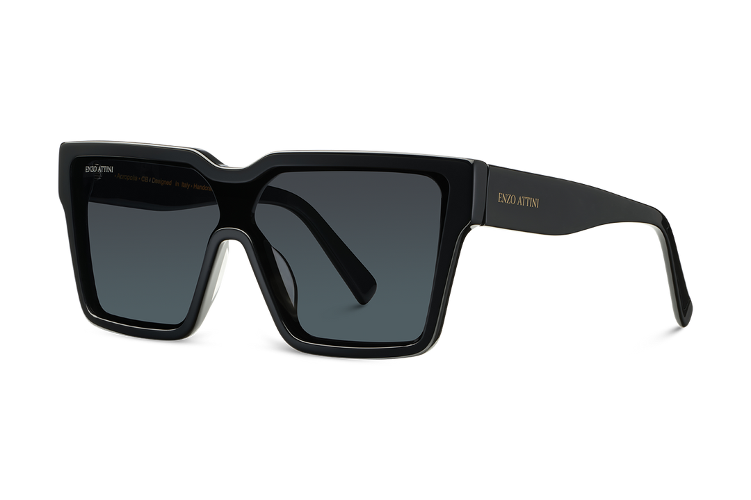 Acropolis / Black + Dark Black Lens.