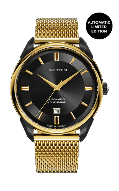 il Ponte di Rialto Automatic / Mesh Strap, Swiss Movement