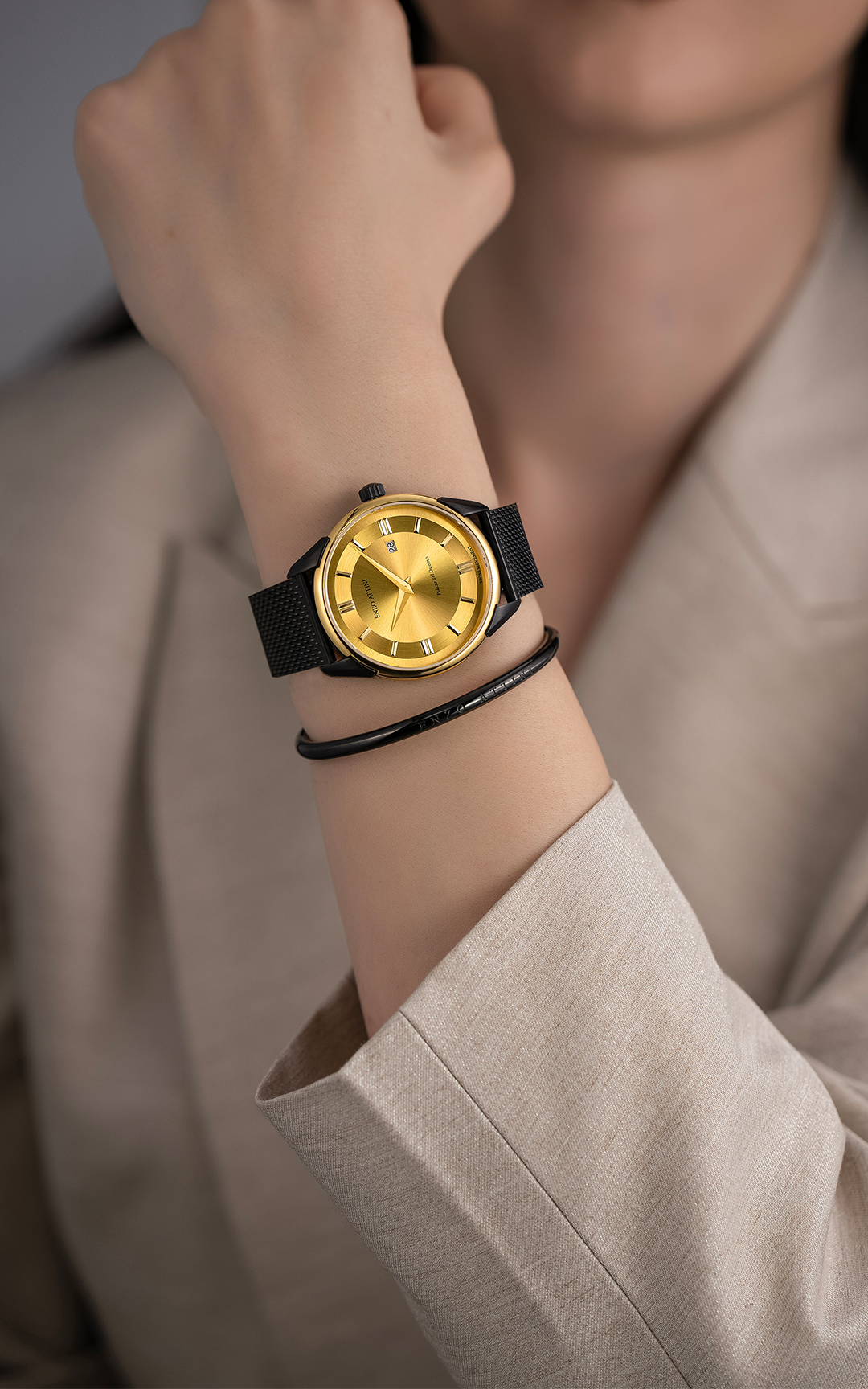 Piazza del Duomo, Milano ll / Swiss Movement. - Enzo Attini - Quartz Watch - Products, quartz, quartz man, quartz_moonphase, shop_all_mens, woman