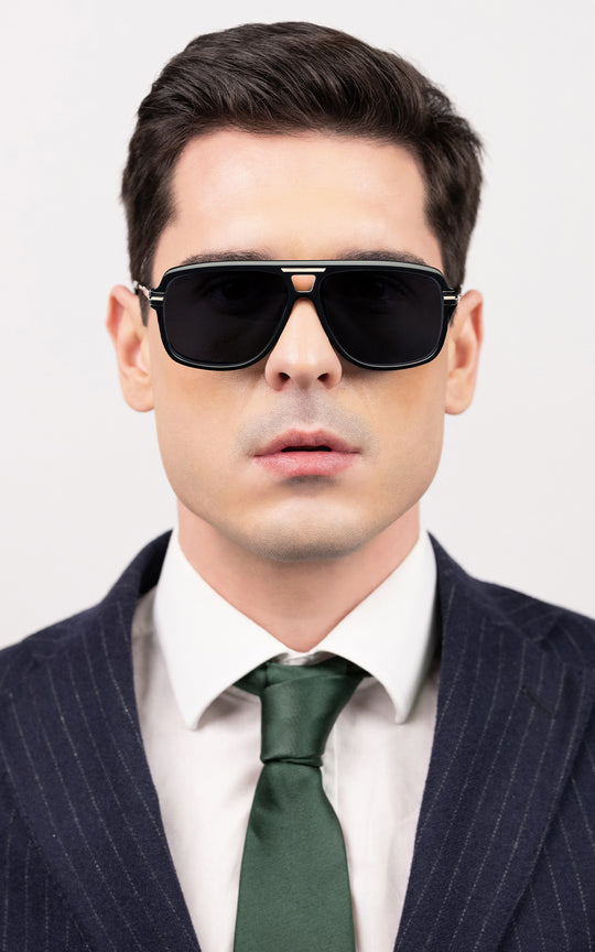 Piazza dei Signori / Black & Gold Color + Dark Black Lens