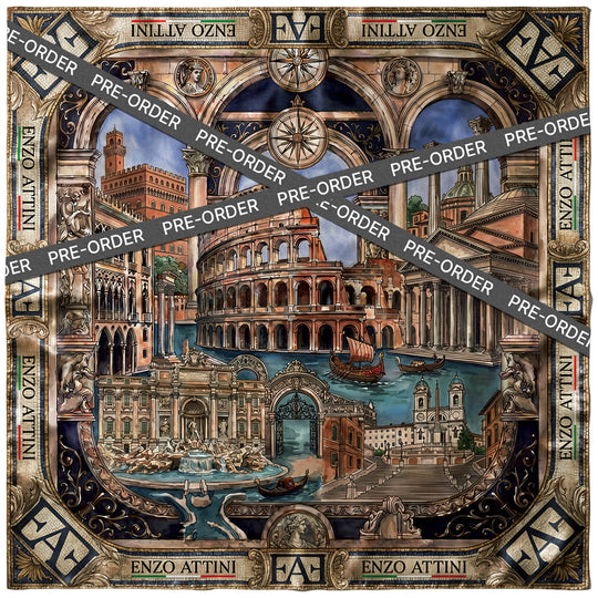 Anima d'Italia - Silk Scarf