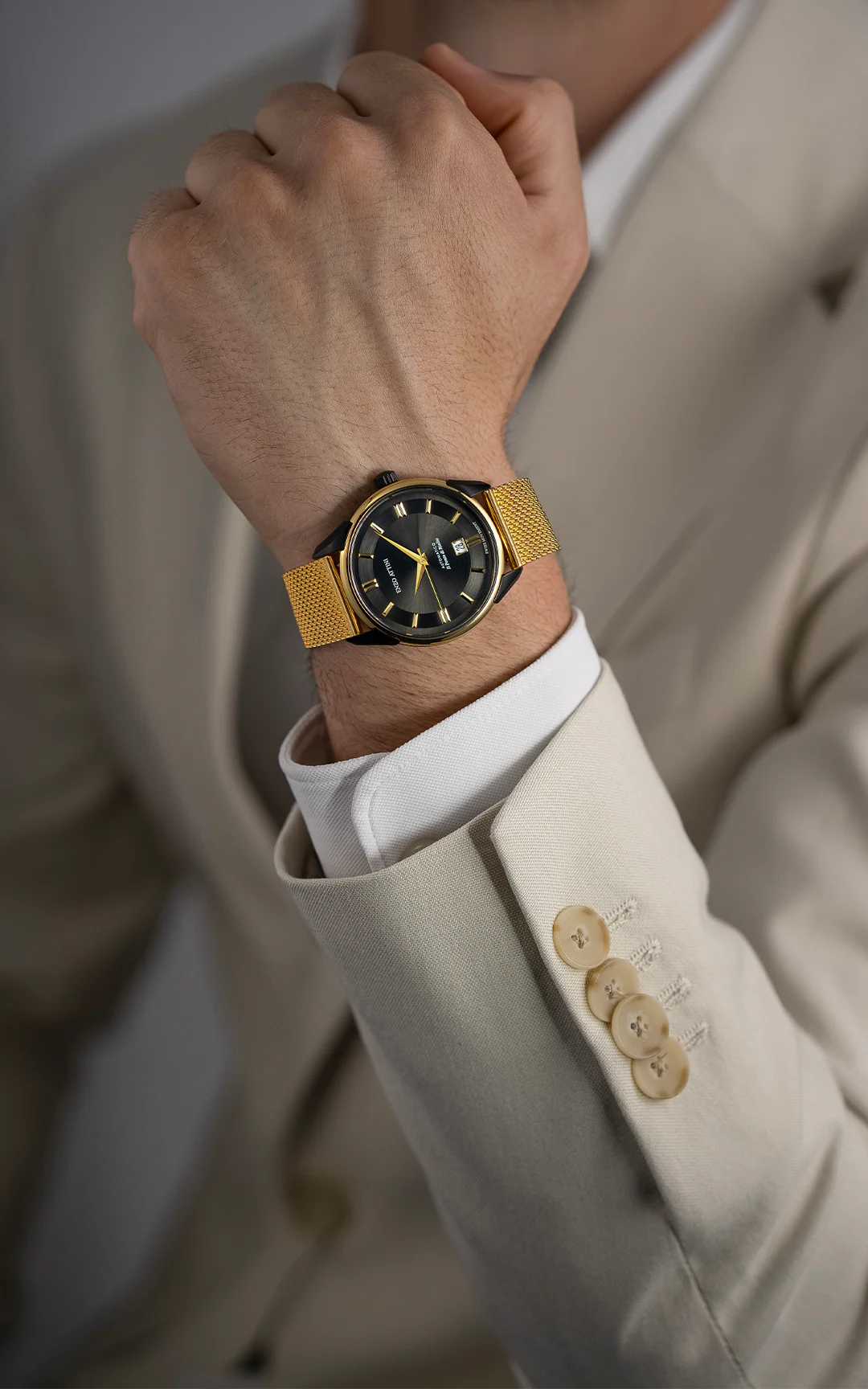 il Ponte di Rialto Automatic ll / Mesh Strap, Swiss Movement