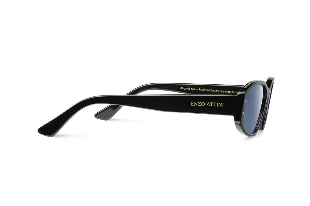 Canal Grande ll / Black + Dark Black Lens - Enzo Attini - Sunglasses - BF_MEN, Products, shop_all_womens, sunglasses, syze sfilate