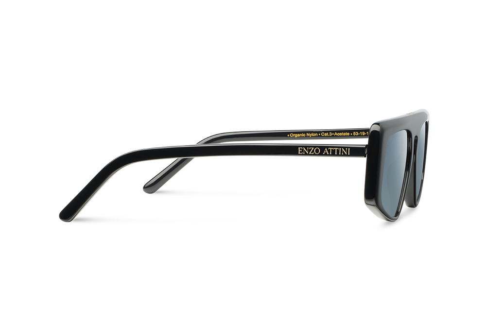 Guggenheim Museum Bilbao / Black + Dark Black Lens. - Enzo Attini - Sunglasses - BF_WOMEN, Products, shop_all_womens, sunglasses, sunglasses_collection, sunglasses_women, syze sfilate