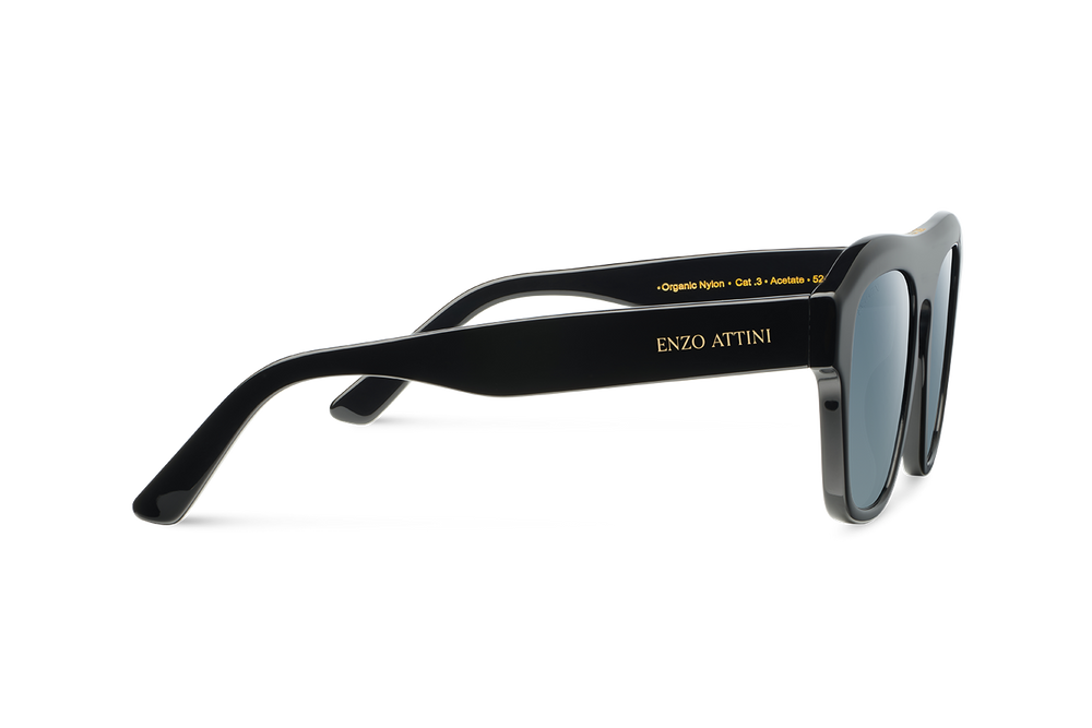 Sagrada Família / Black + Dark Black Lens - Enzo Attini - Sunglasses - BF_MEN, Products, shop_all_mens, sunglasses, sunglasses_collection, sunglasses_men, syze_meshkuj