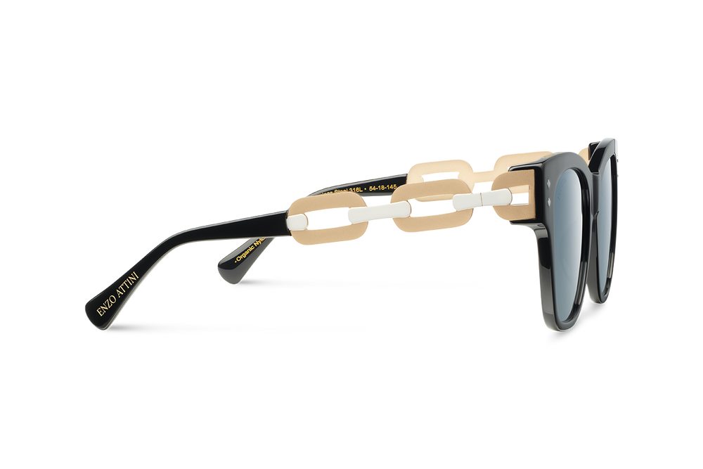 Selimiye Mosque / Black + Dark Black Lens. - Enzo Attini - Sunglasses - Products, shop_all_womens, sunglasses, sunglasses_collection, sunglasses_women, syze sfilate