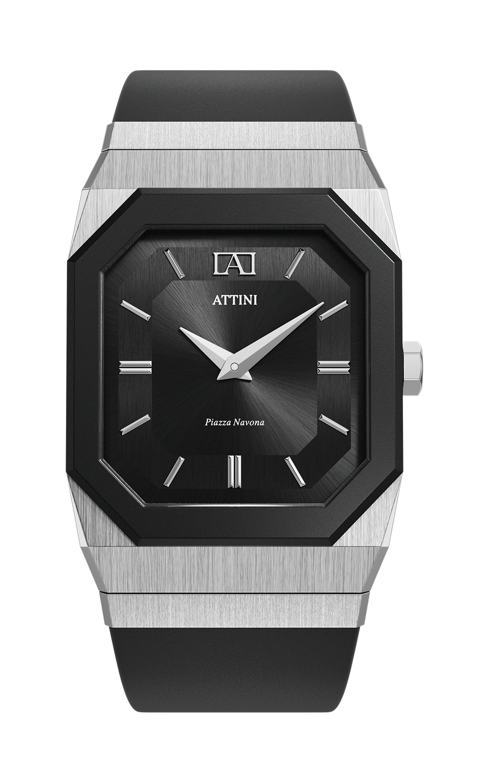 ATTINI - Piazza Navona, Roma / Swiss Movement - Enzo Attini - - case37