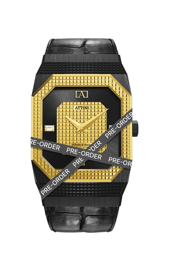 ATTINI - Il Ponte di Rialto, Venezia / Swiss Movement. - Enzo Attini - - case27