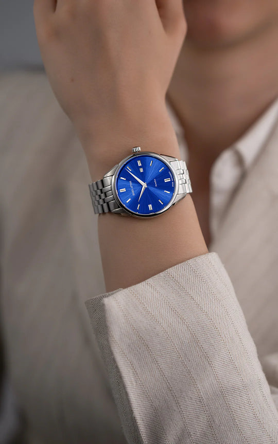 Portofino ll / President Bracelet, Silver Color, Swiss Movement.