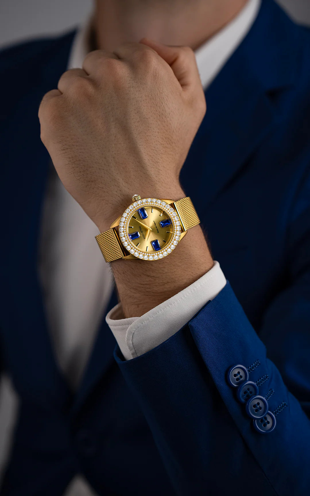 Piazza dei Signori lll / Mesh Strap, Swiss Movement