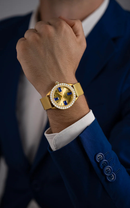 Piazza dei Signori lll / Mesh Strap, Swiss Movement