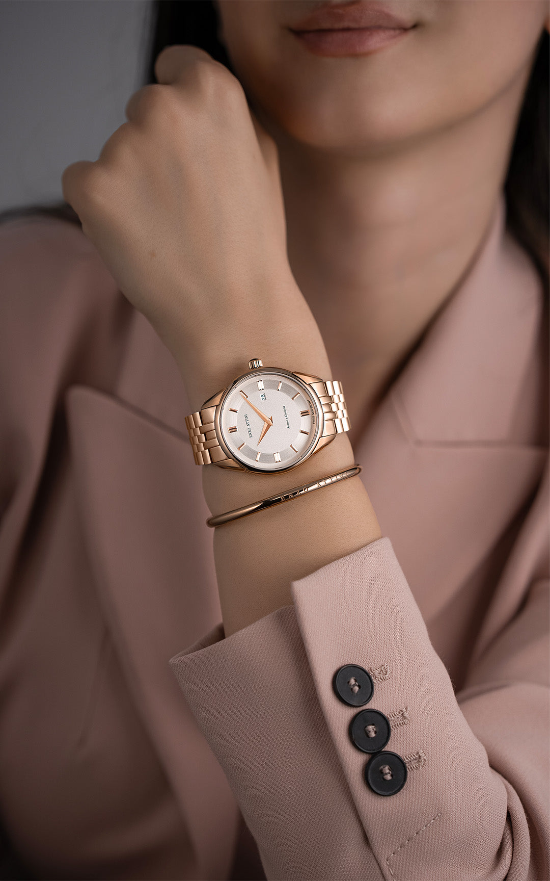 Romeo e Giulietta, Verona / President Bracelet, Rose Gold  display picture 3