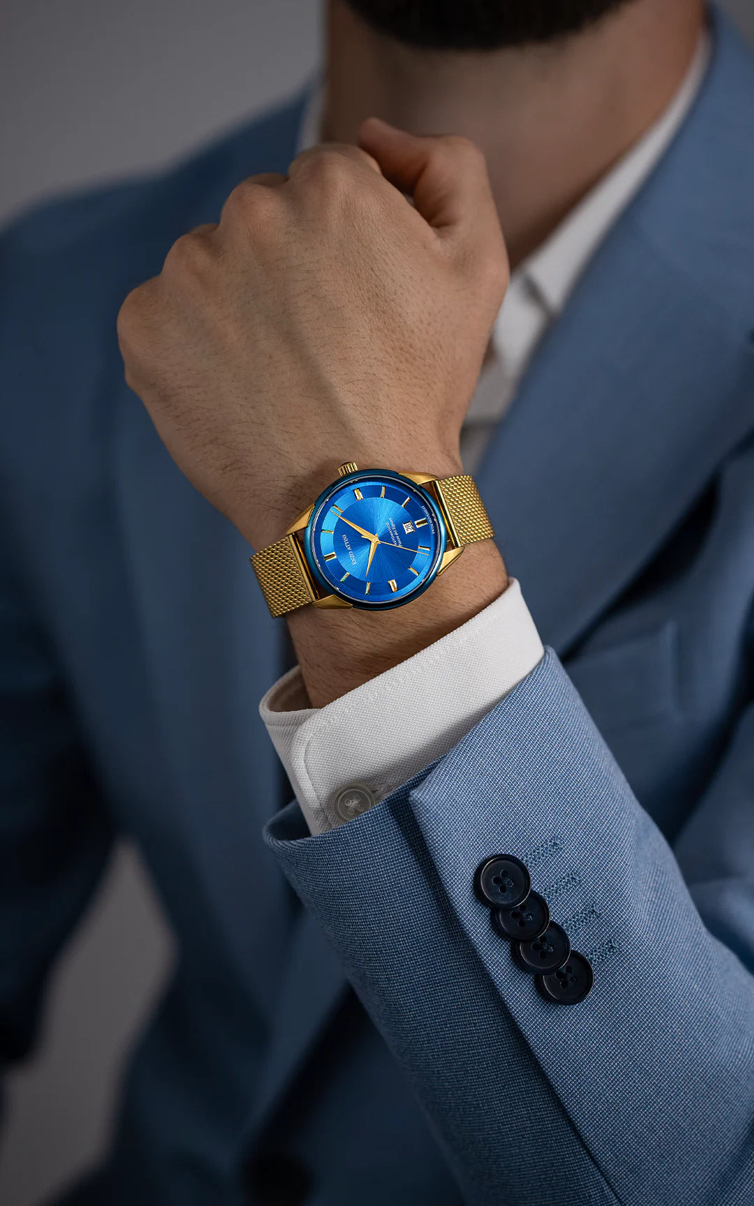 Piazza dei Signori Automatic / Mesh Strap, Swiss Movement