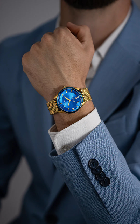 Piazza dei Signori Automatic / Mesh Strap, Swiss Movement