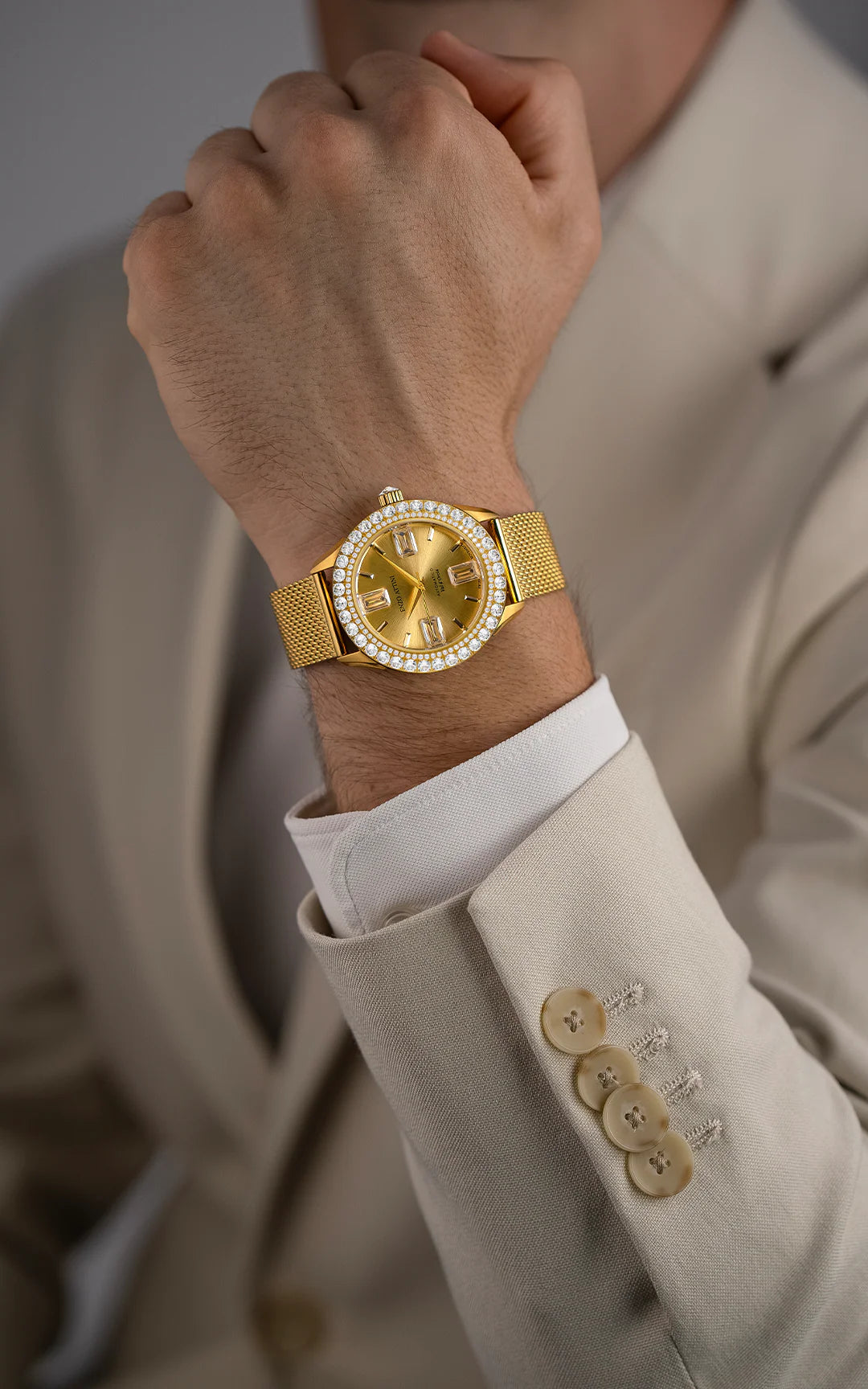 Val d'Orcia Automatic V / Mesh Strap, Swiss Movement