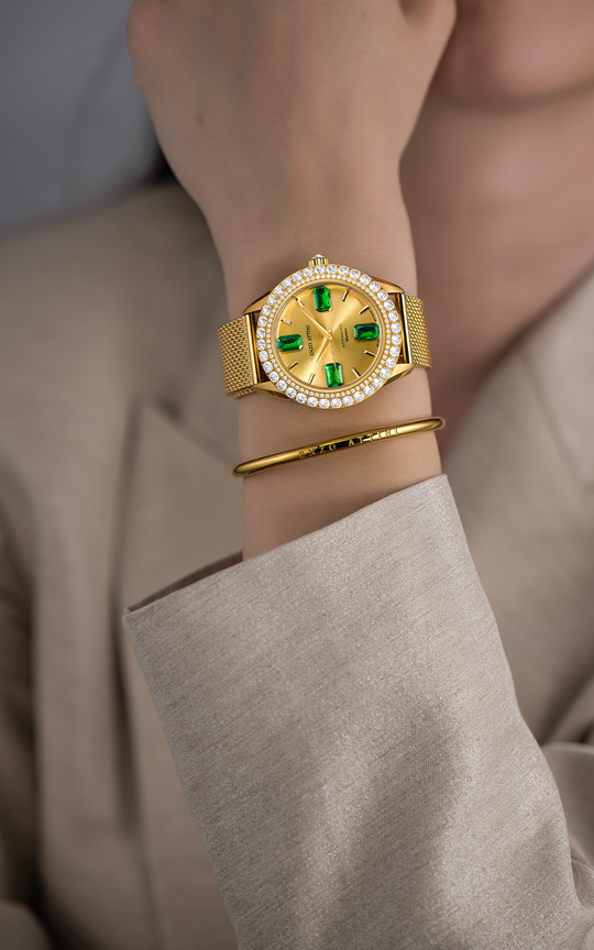 Murano Automatic / Mesh Strap, Swiss Movement.