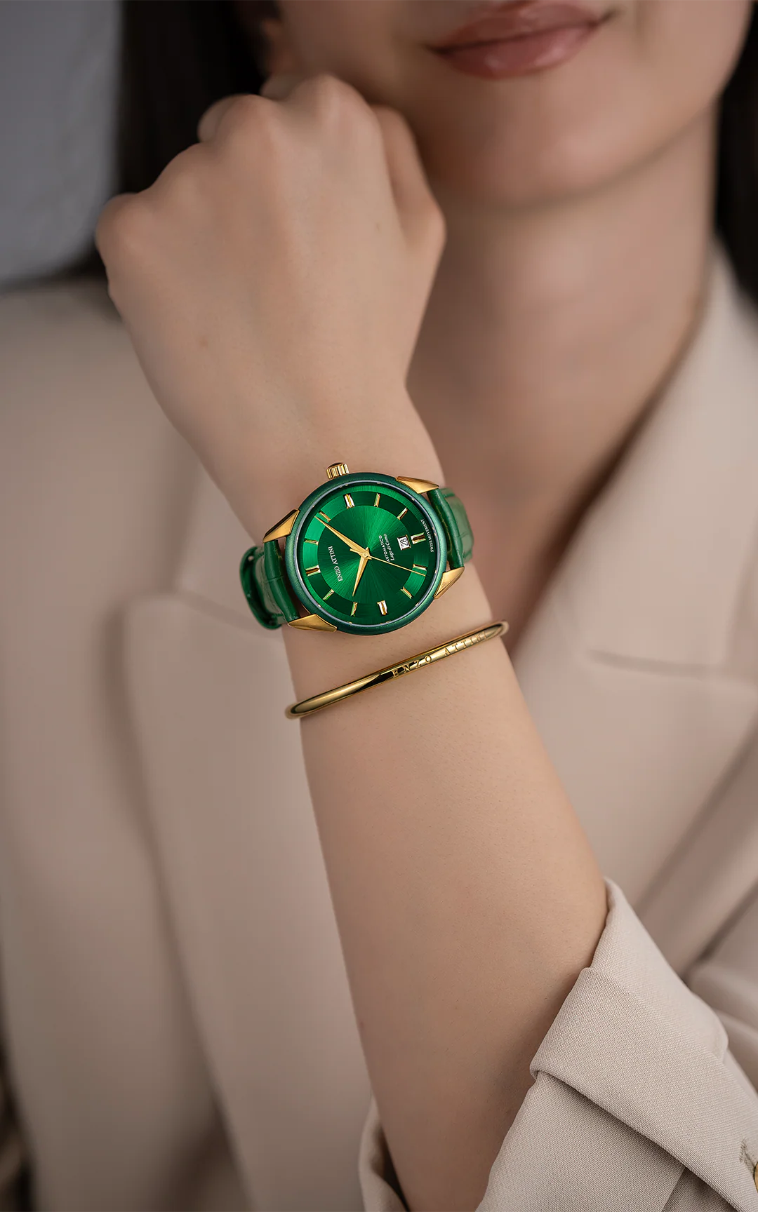 Lago di Como Automatic ll / Swiss Movement.