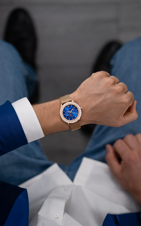 Canal Grande, Venezia ll / Mesh Strap, Swiss Movement