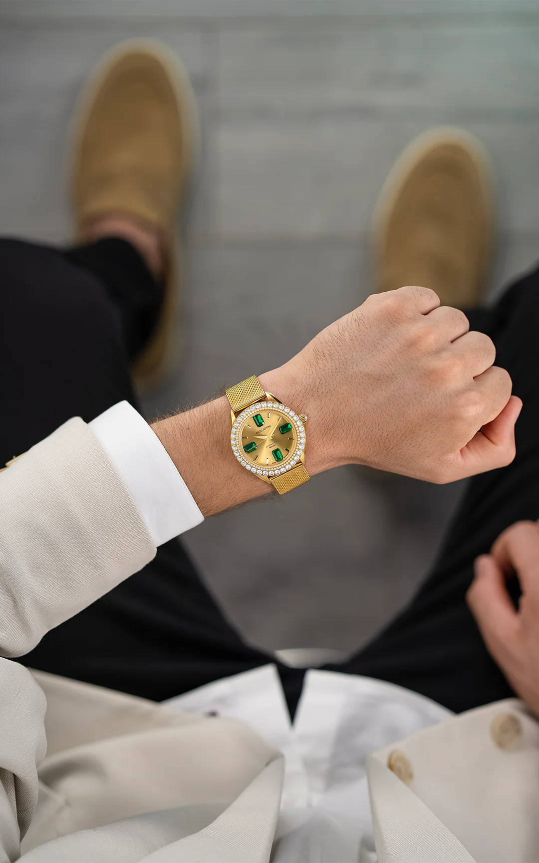 Murano Automatic / Mesh Strap, Swiss Movement