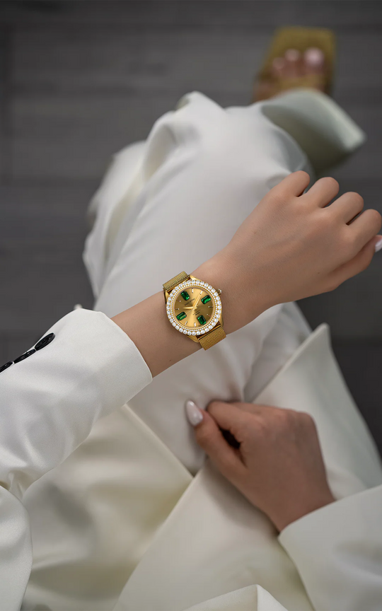 Murano Automatic / Mesh Strap, Swiss Movement.