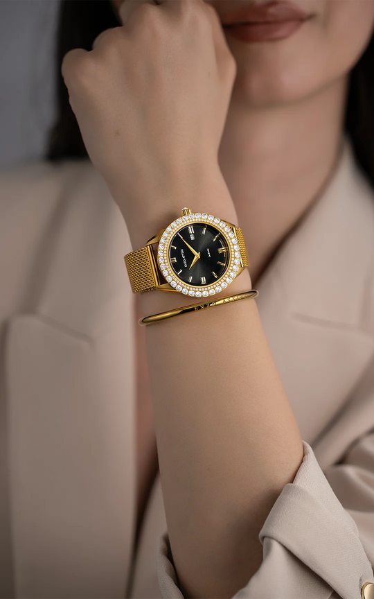 NEW La Scala / Mesh Strap, Swiss Movement.