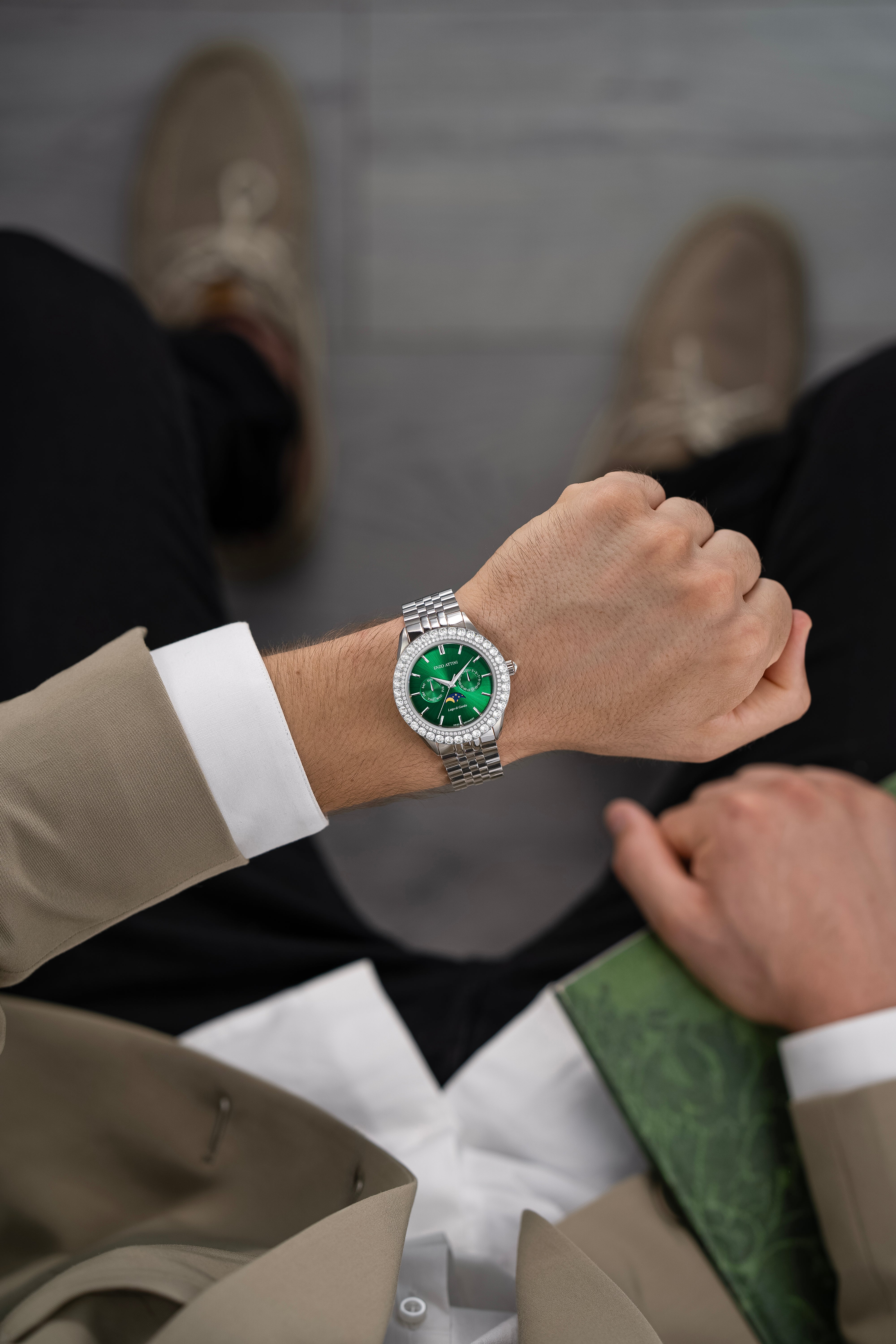 Lago di Garda ll / President Bracelet, Silver Color, Swiss