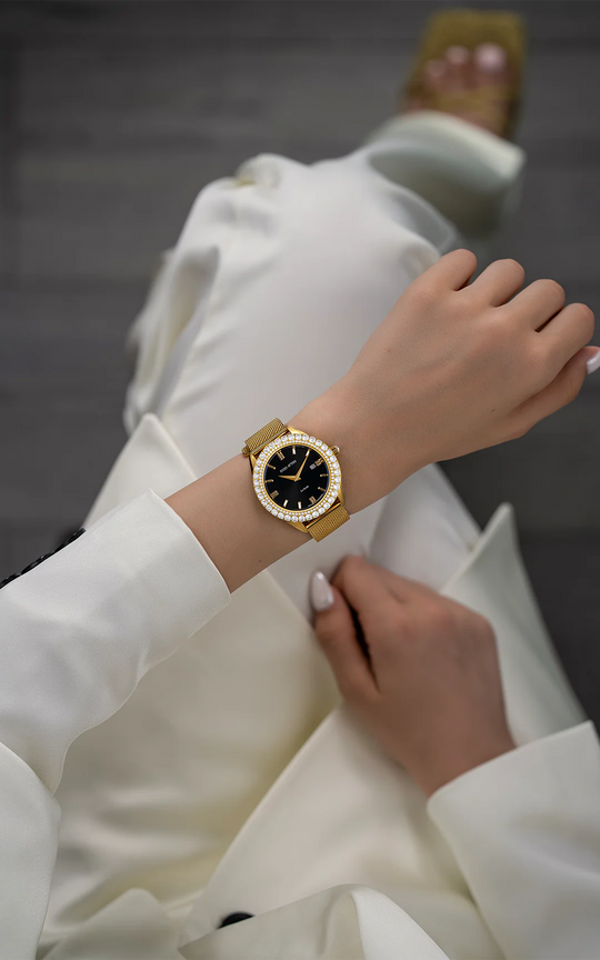 NEW La Scala / Mesh Strap, Swiss Movement.