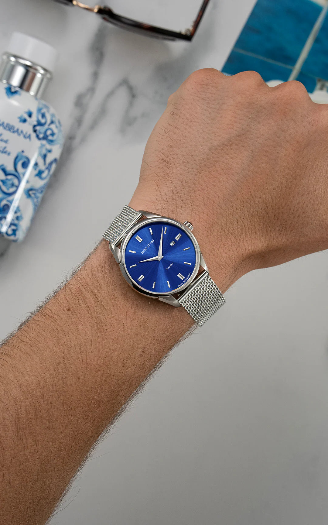 Portofino ll / Swiss Movement. - Enzo Attini - Quartz Watch - Products, quartz women, quartz_moonphase, woman