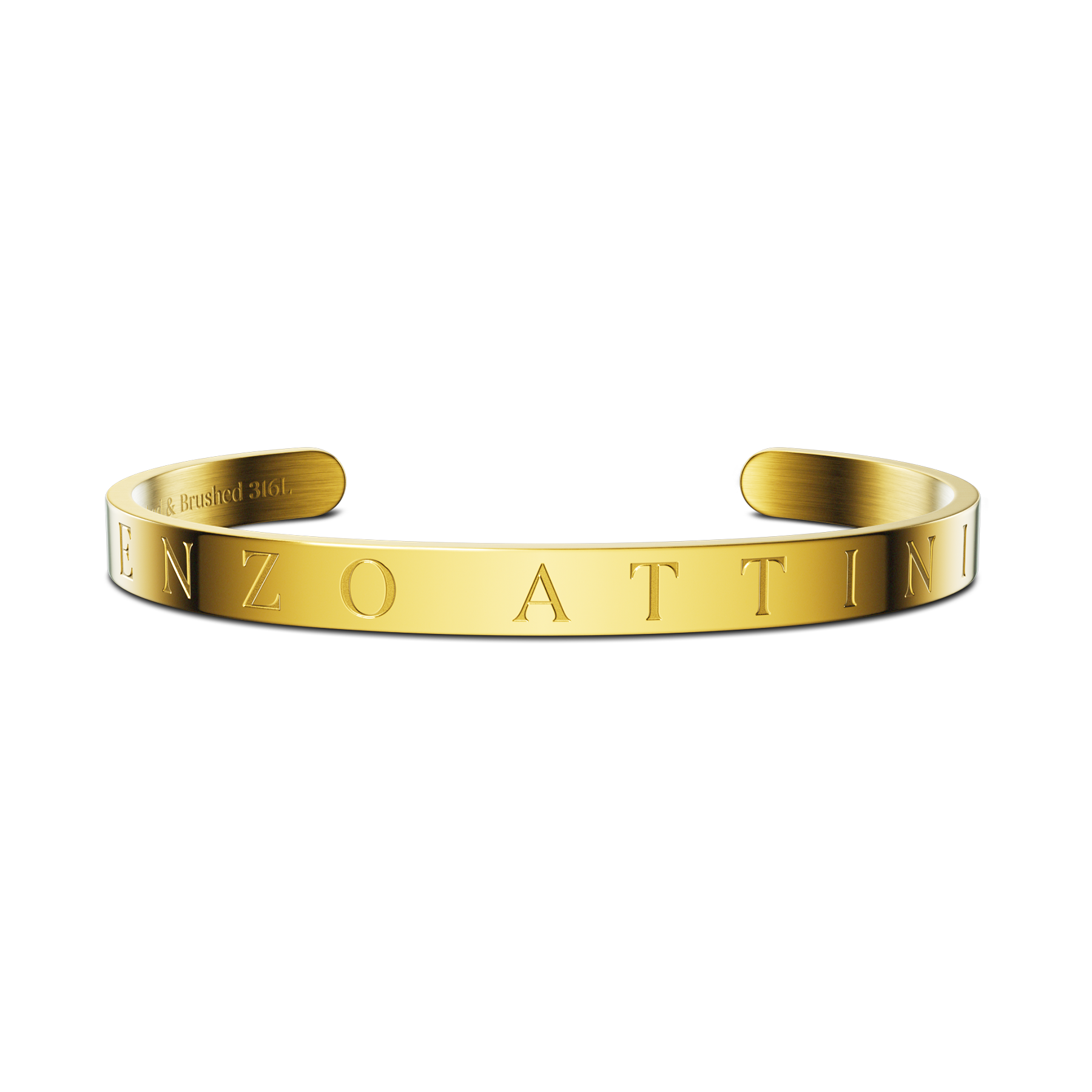 Fontana di Trevi - Minimalist / Gold - Enzo Attini - Metallic Bracelets - jewelry_men