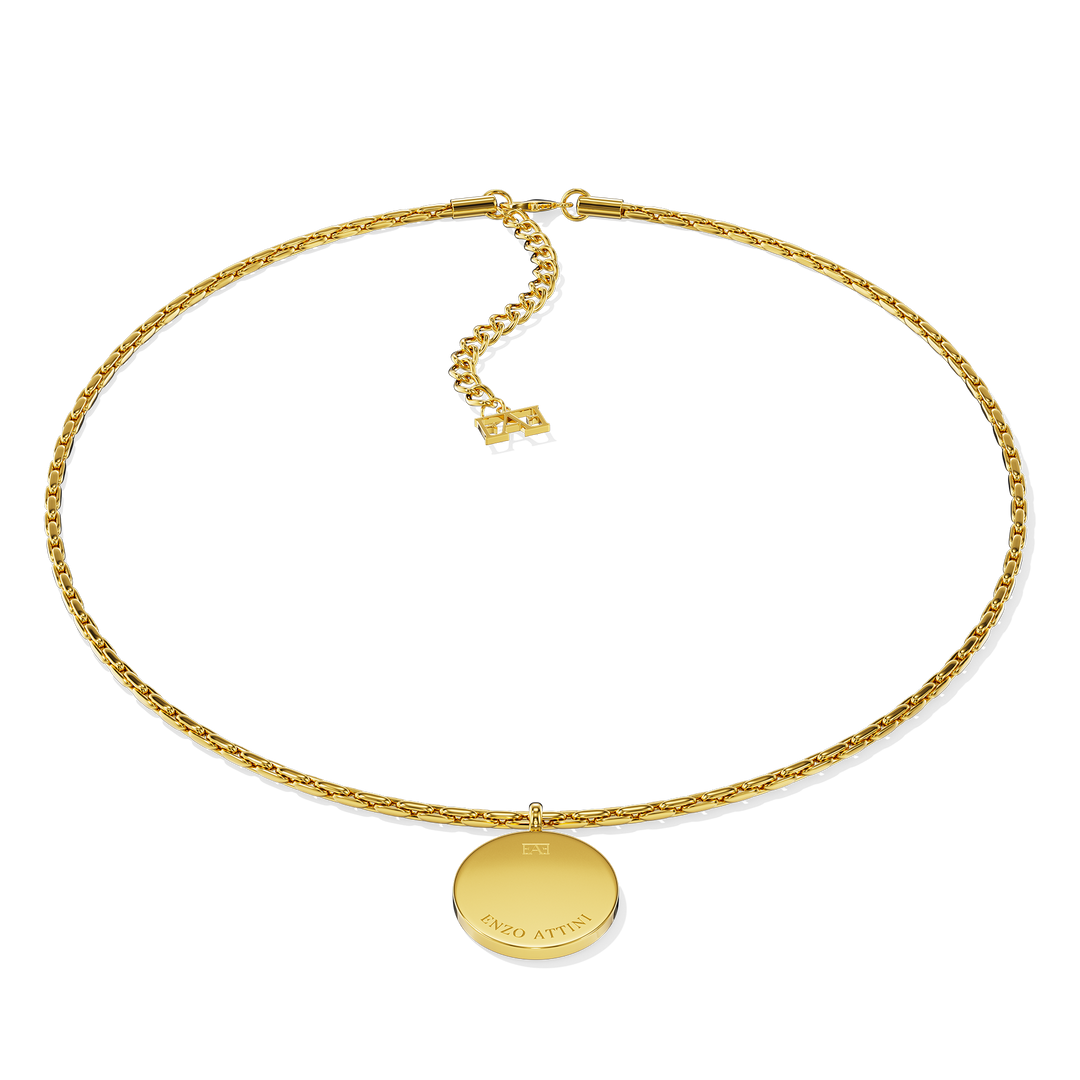 Fontana di Trevi - Coin Necklace - Enzo Attini - - jewelry_men, necklace