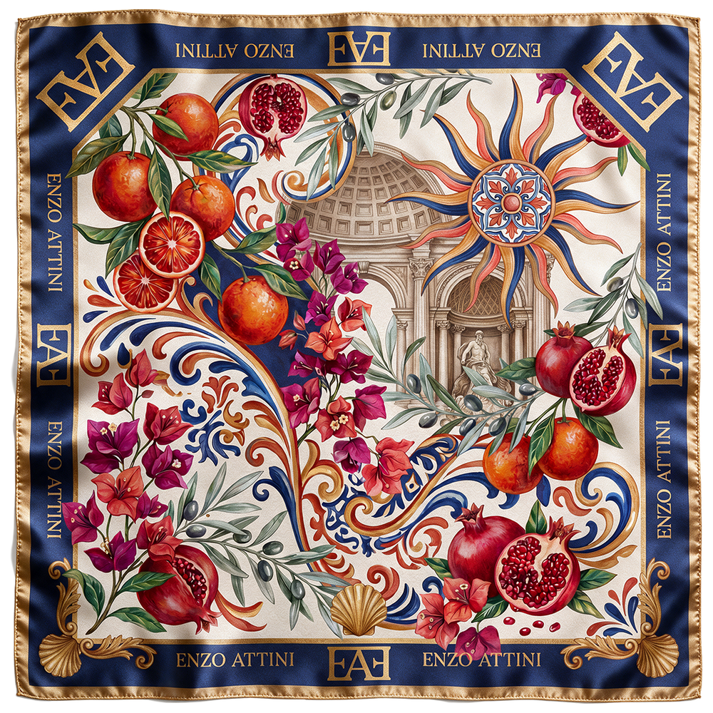 Giardino Romano - Silk Scarf