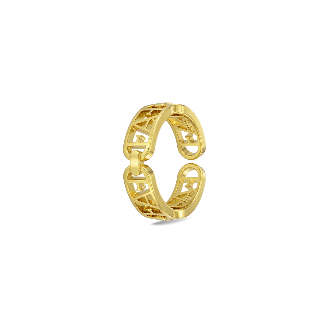 Signature Ring / Gold Color