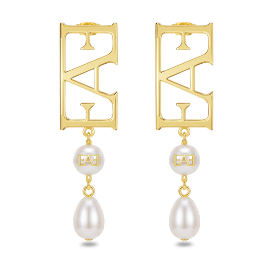 Statement Pearl Earrings