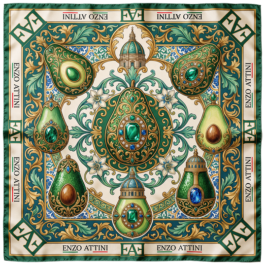 Tesoro Verde - Silk Scarf
