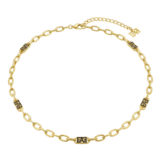 Icon necklace.