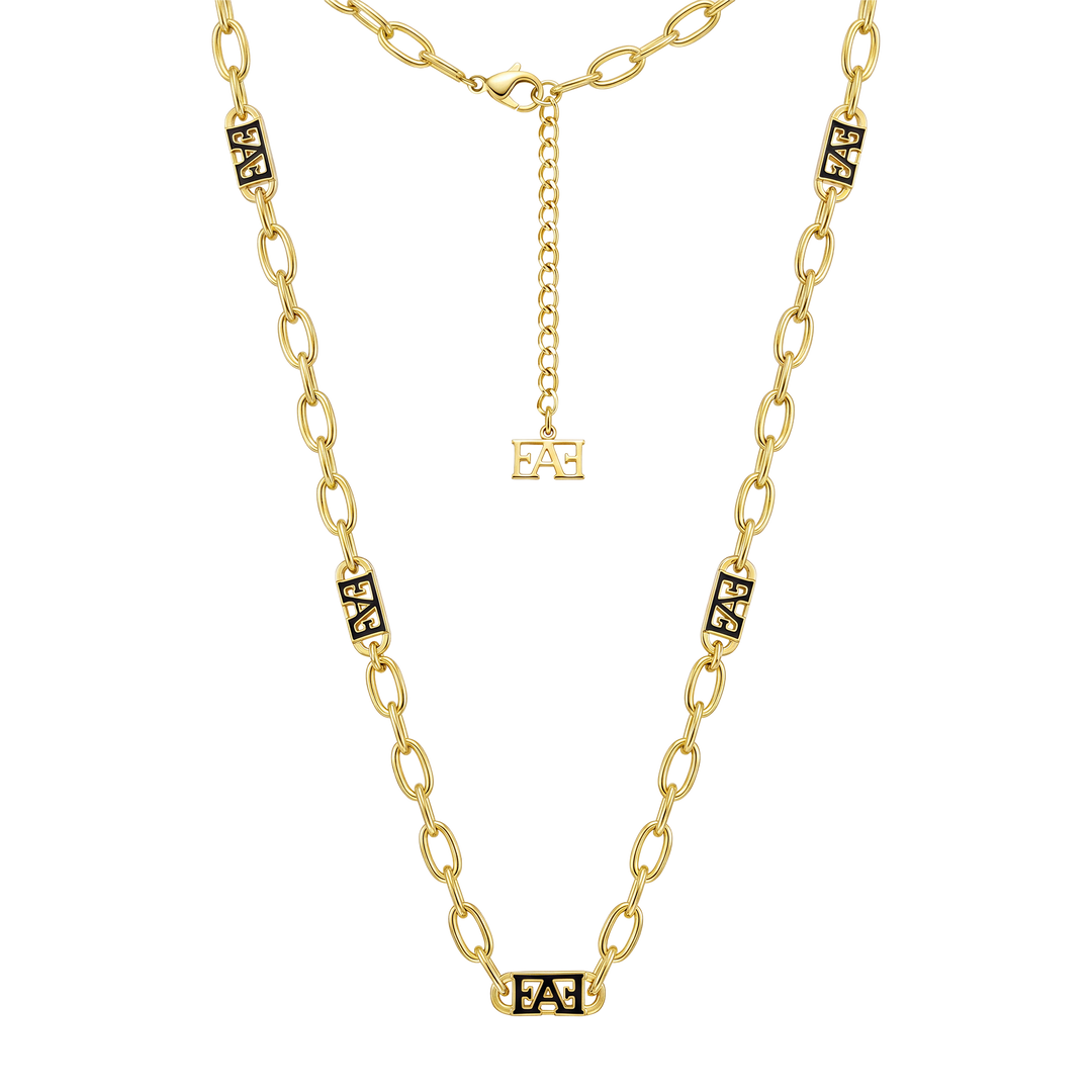 Icon necklace.