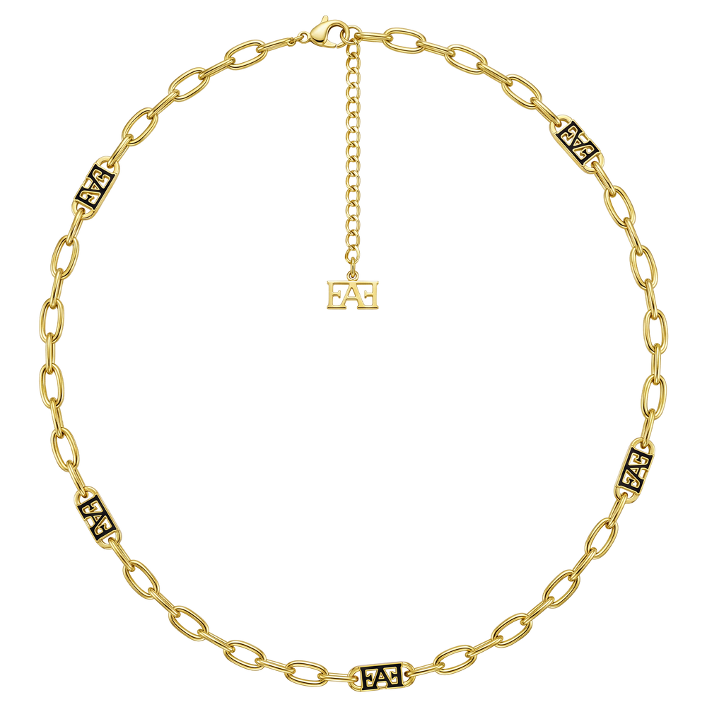 Icon necklace.