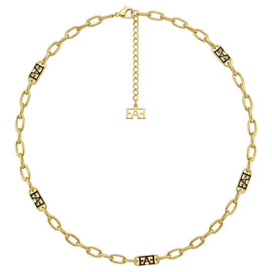 Icon necklace.