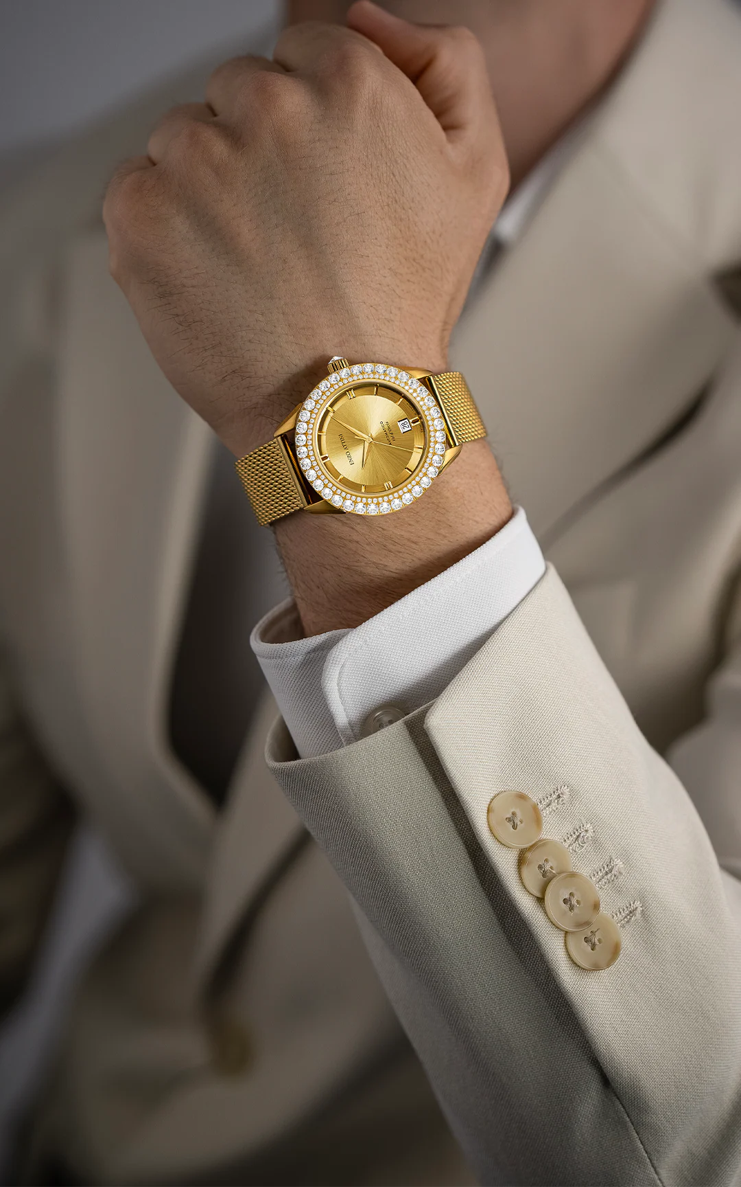 Val d'Orcia Automatic lV / Mesh Strap, Swiss Movement