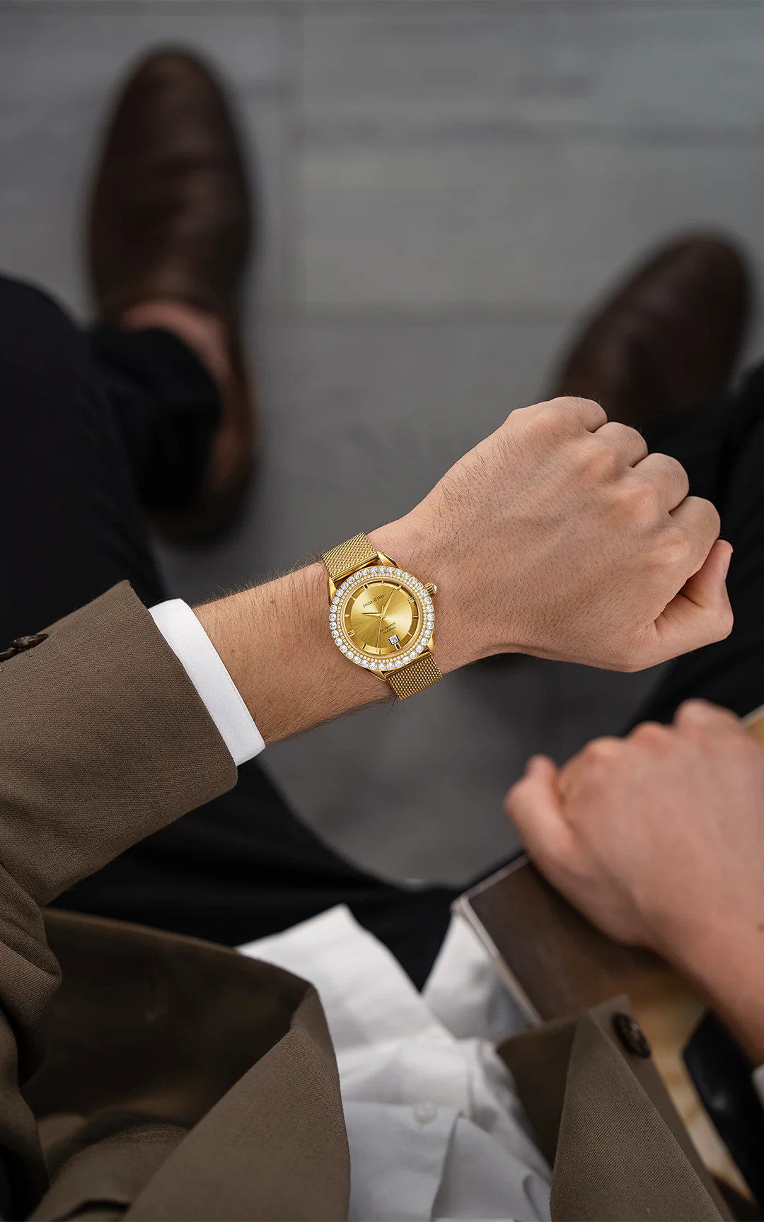 Val d'Orcia Automatic lV / Mesh Strap, Swiss Movement