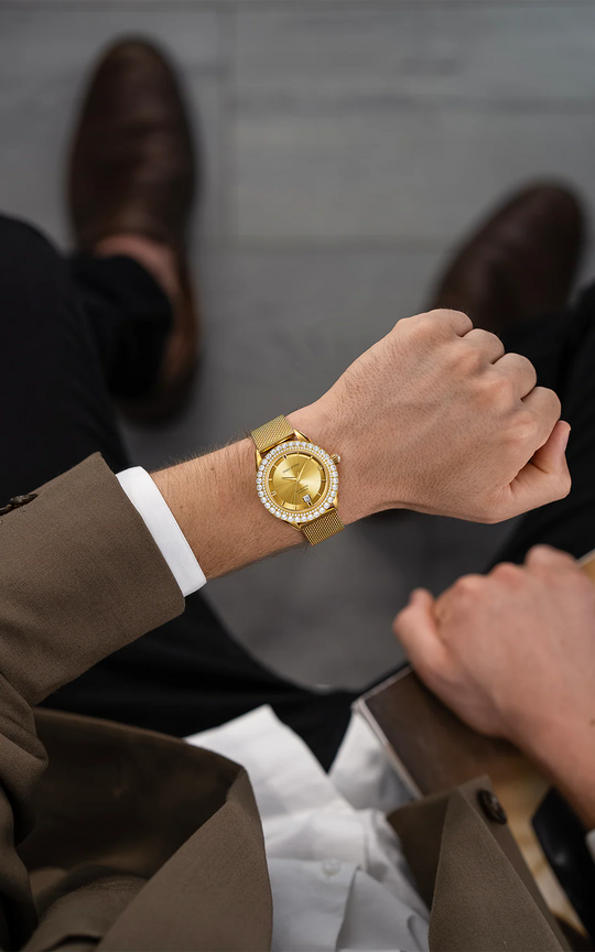 Val d'Orcia Automatic lV / Mesh Strap, Swiss Movement