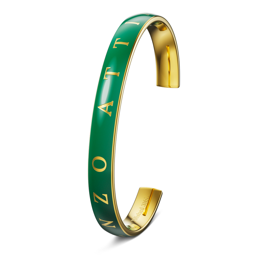 Momentum Sport / Green & Gold Color. - Enzo Attini - - jewelry_women, momentum sport