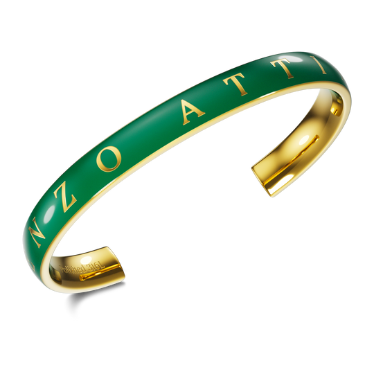 Momentum Sport / Green & Gold Color. - Enzo Attini - - jewelry_women, momentum sport