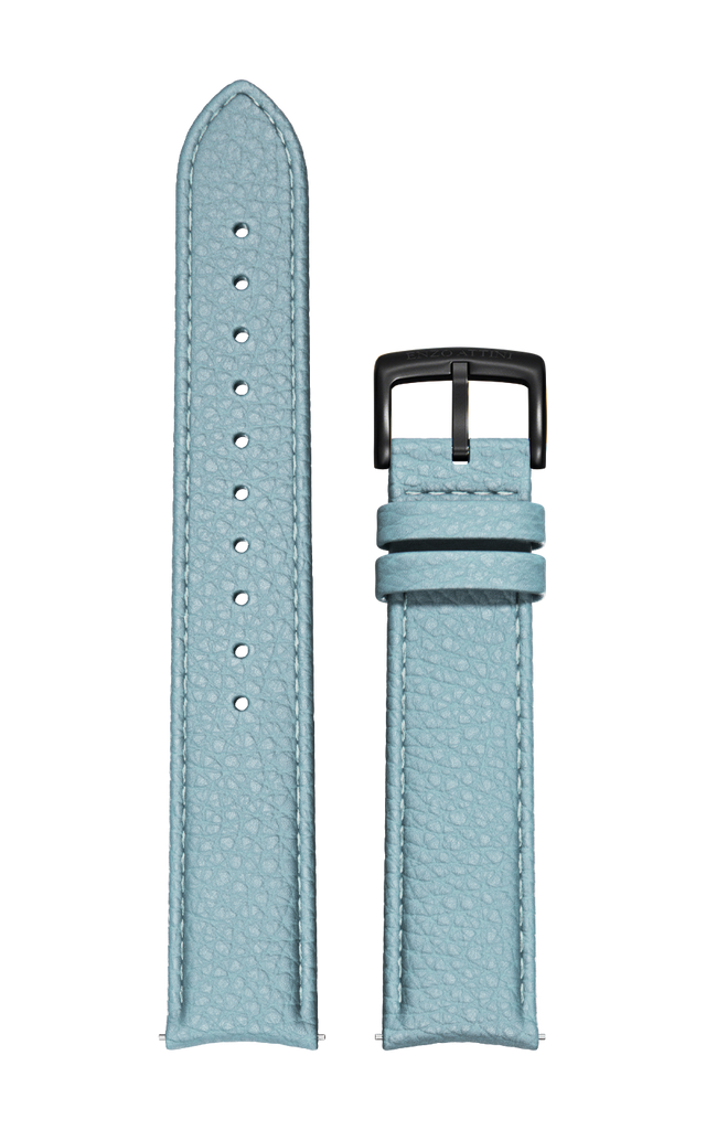 Tiffany Italian Leather Strap / Black Color Buckle – enzoattini.com