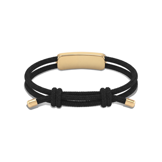 Movement Cord Bracelet / Black Color