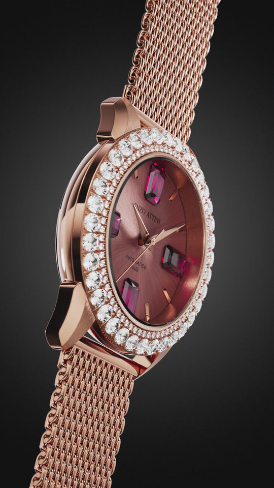 Trulli Automatic lll / Mesh Strap, Swiss Movement.