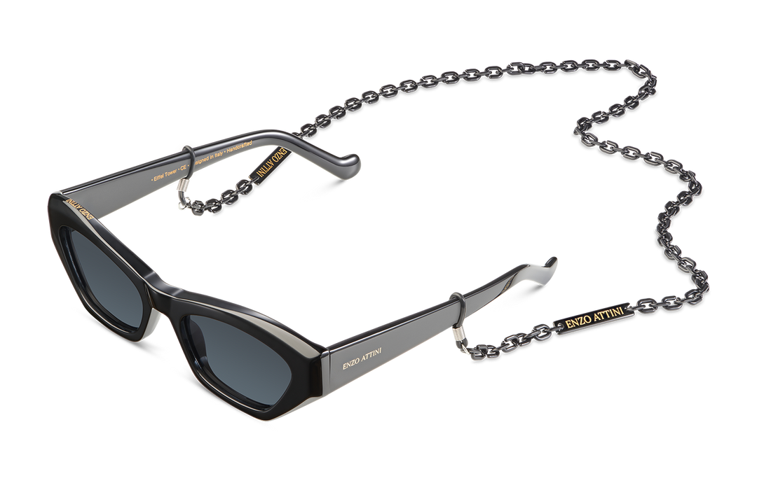 Eiffel Tower / Dark Black Lens.